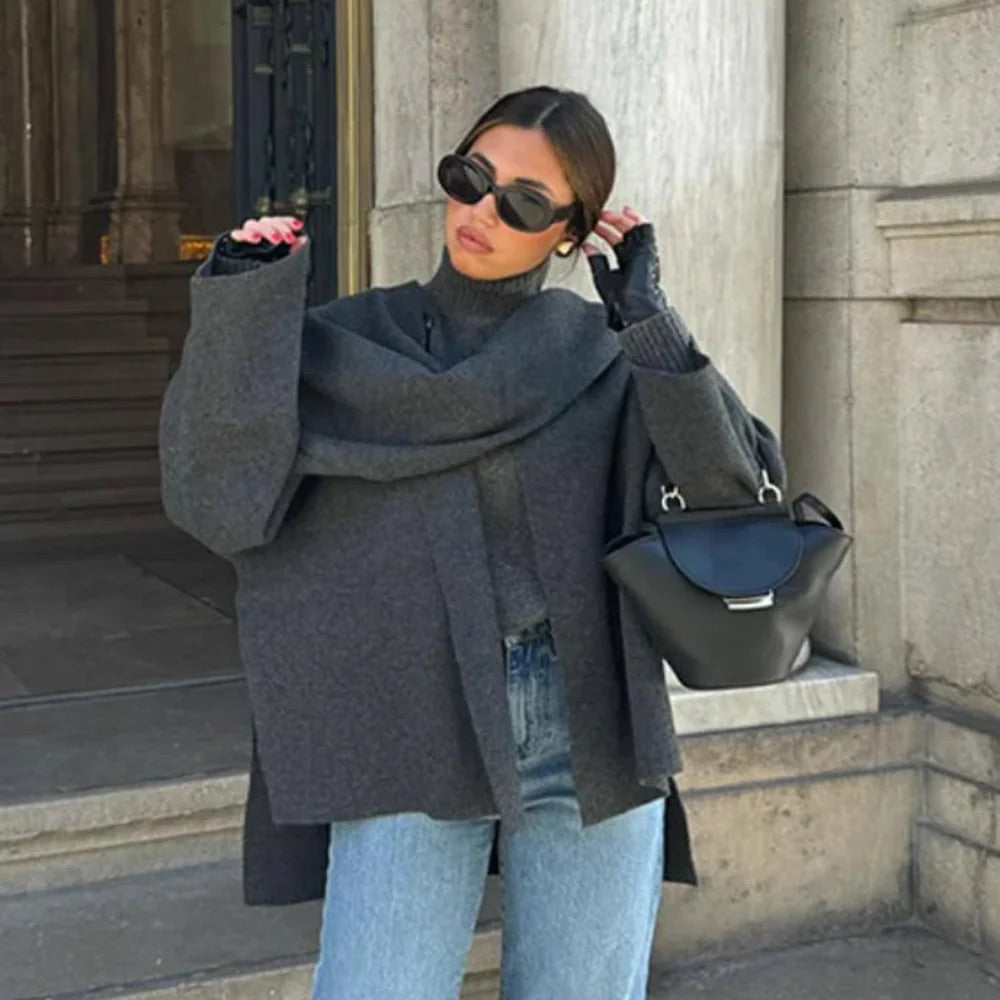 Zora - Stijlvolle & Warme Korte Winterjas