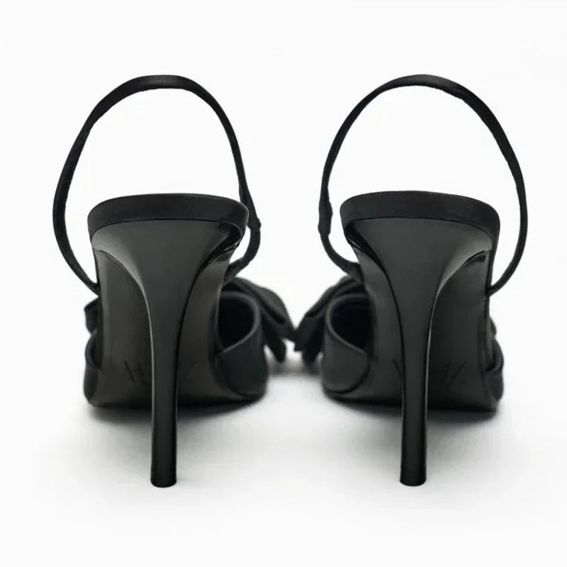 Frances - Stijlvolle Stiletto's met Strikdetail