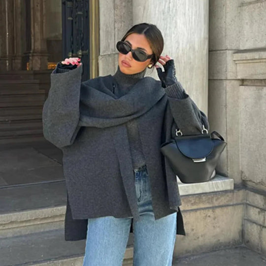 Zora - Stijlvolle & Warme Korte Winterjas