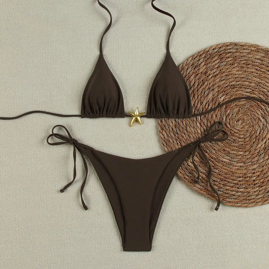 Marina – Brazilian Bikini met Sterrenprint