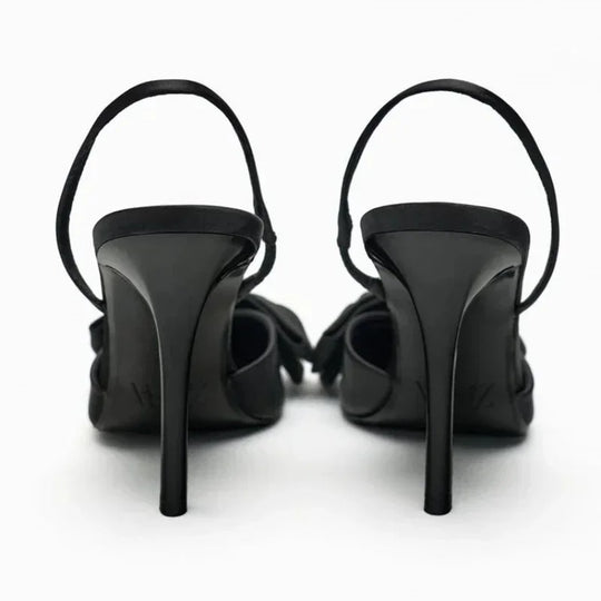 Frances - Stijlvolle Stiletto's met Strikdetail