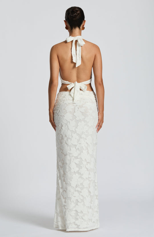 Naevina – Sheer bloemen co-ord set